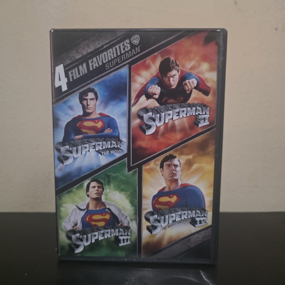 Four Film Favorites (Superman The Movie / Superman II / Superman III / Superman